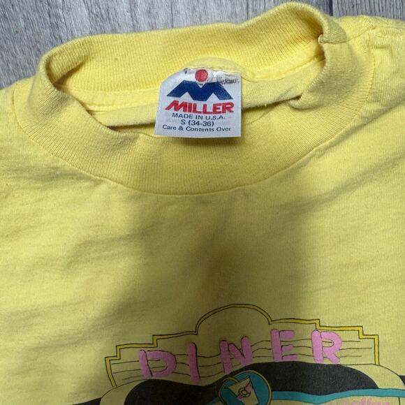 Vintage Single Stitcn 50’s Diner Tshirt women’s size small - Picture 3 of 5